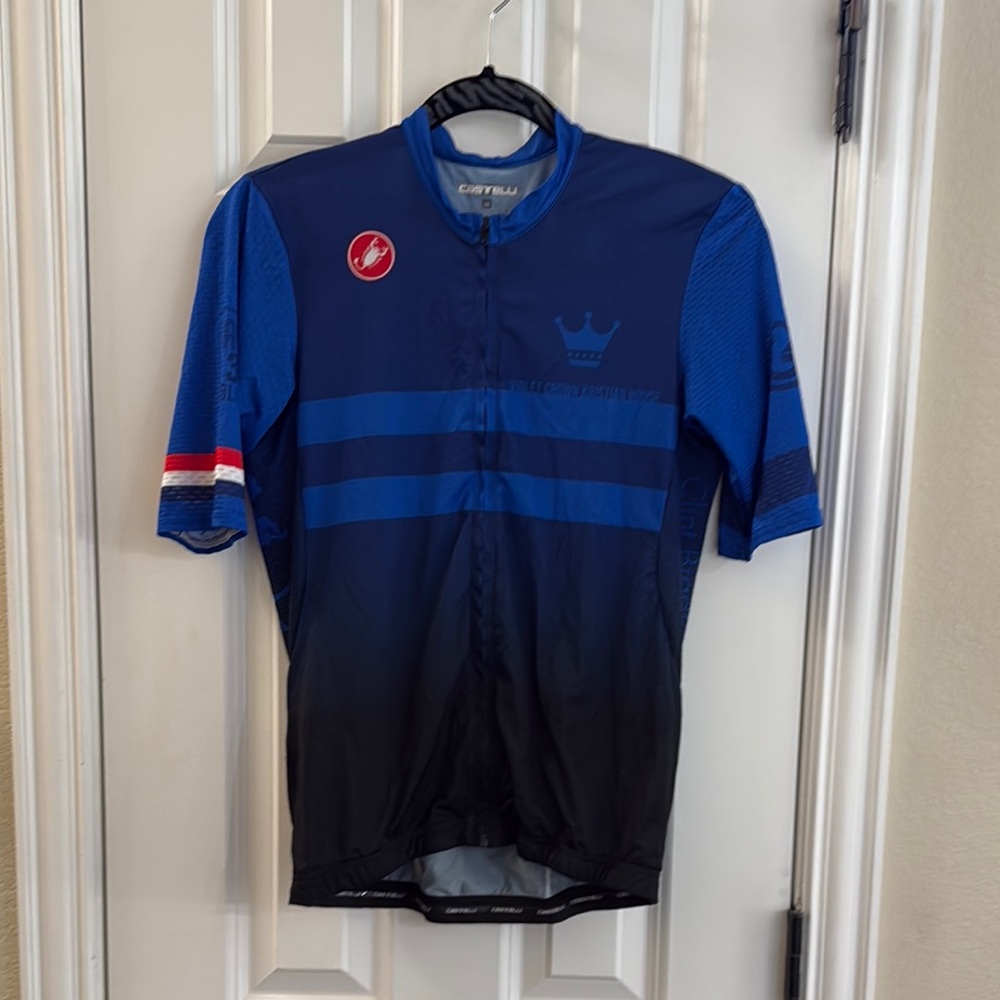 Violet Crown Blue Cycling Shirt